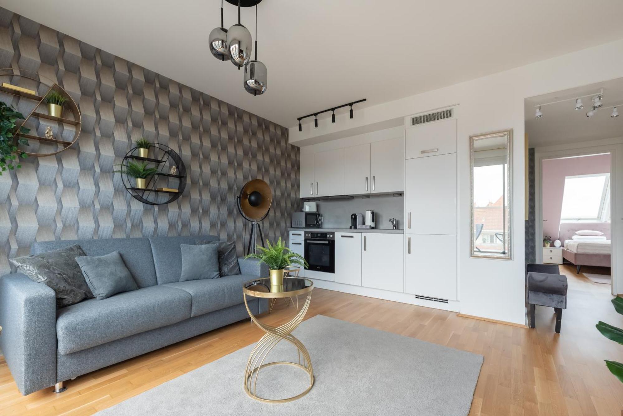Apartment Luxurious Living With Beautiful Terrace Wien
